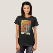 T-shirt Capybara Rodent Cute Pet 20 (Devant entier)