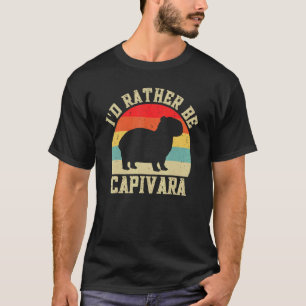 T-shirt Capybara Rodent Géant Pour Capivara 4