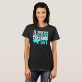 T-shirt Capybara Rodent Géant Pour Capybara 18 (Devant entier)