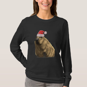 T-shirt Capybara Santa Claus Noël Portrait de Noël X