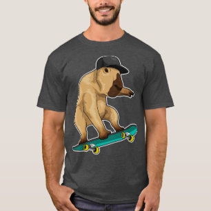 T-shirt Capybara Skate Skateboard Sports