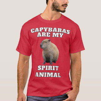 T-shirt Capybara Spirit Animal