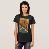 T-shirt Capybara Surf Japonais (Devant entier)