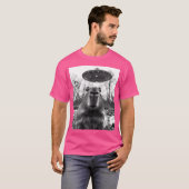 T-shirt Capybara Ufo Selfie Drôle (Devant entier)