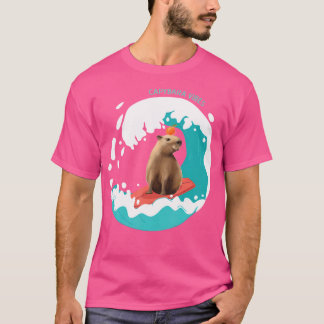 T-shirt Capybara Vibes Beach Vave Capybara Anima de la fau