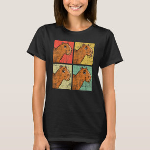 T-shirt Capybara vintage Animal Rongeur Nature Capy