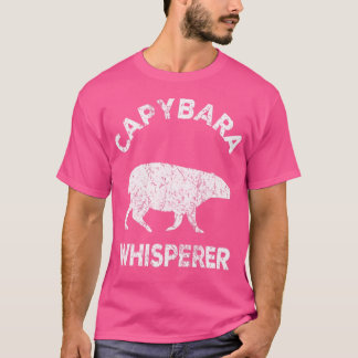 T-shirt Capybara Whisperer Capybara Lover Funny Capybara Q
