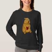 T-shirt Capybara with Glasses (Devant)