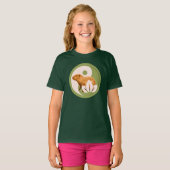 T-shirt Capybara Zen Yin Yang Nature Paisible (Devant entier)