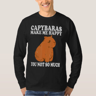 T-shirt Capybaras me rendre heureux Capybaras Capybara