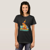 T-shirt Capybirthday Birthday Capybara 1 (Devant entier)