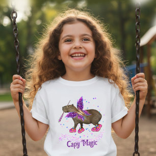 T-shirt Capyfairy