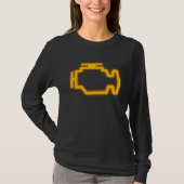 T-shirt Car Check Engine Light (Devant)