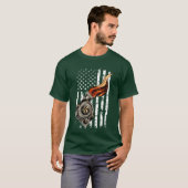 T-shirt Car Enthusiast Racing Drifting distressed usa funn (Devant entier)
