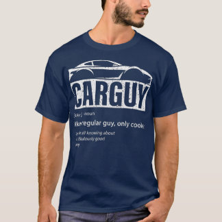 T-shirt Car Guy Sport Voiture Amoureux Funny Voiture Guy D
