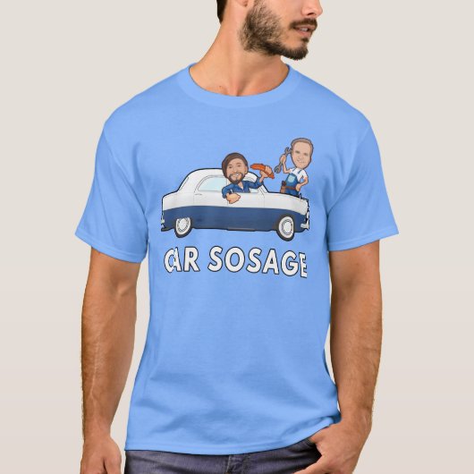 T-shirt car sosage family (Devant)