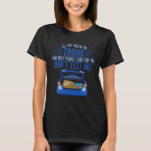 T-shirt Car Trunk Sarcastic Saying Gag Ironic Parody Men W (Devant)