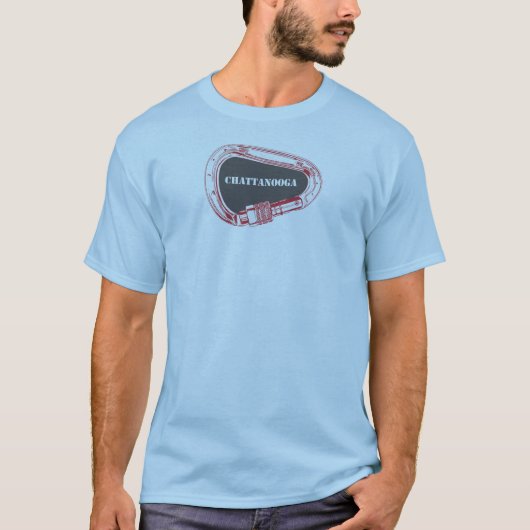 T-shirt Carabiner Escalade Chattanooga (Devant)