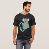 T-shirt Carabiner Koala Bouldering Koala Bear (Devant entier)