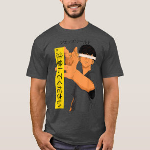 T-shirt Caractère Anime Inconnu Visage Kawaii Anime Japona