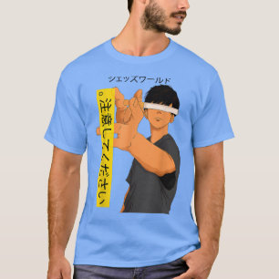 T-shirt Caractère Anime Inconnu Visage Kawaii Anime Japona