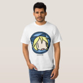 T-shirt Caractère anonyme en cercle (Devant entier)