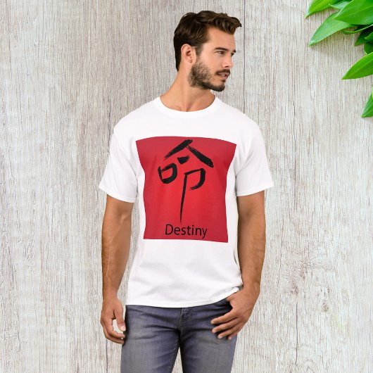 T-shirt Caractère chinois Destiny