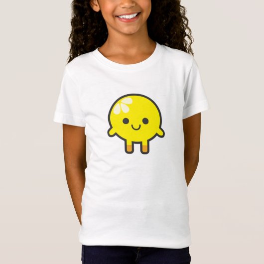 T-Shirt caractère de citron (Devant)