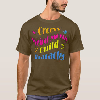 T-shirt Caractère de construction super des mamans bizarre