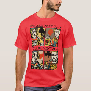 T-shirt Caractère de Jeu d de Vintage
