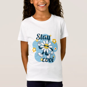 T-Shirt Caractère Fleur Cool Chill
