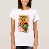 T-shirt Caractère Frankenstein de 'Normal People Scare Me' (Devant)
