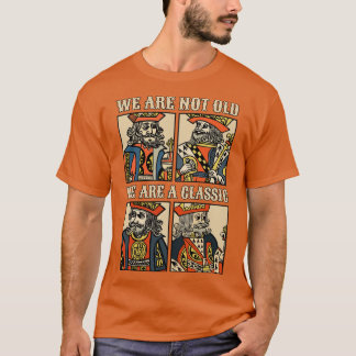 T-shirt Caractère King classique de Jouer d