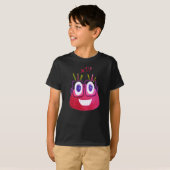 T-shirt Caractère mathématique mignon Aquarelle Geek Bonbo (Devant entier)