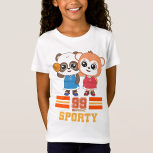 T-Shirt Caractères de Frienz animal lumineux et amusant