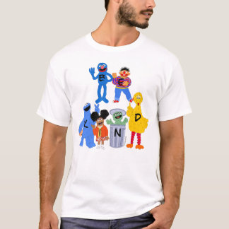 T-shirt Caractères de rue Sésame | Be Kind - Langue des si