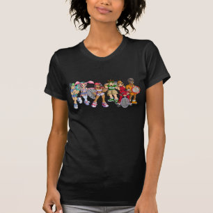 T-shirt Caractères de tennis d'Anime