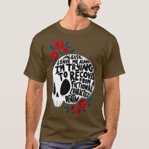 T-shirt Caractères Décès
