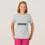 T-shirt Caractères gras de nom noir orphelin de caractère<br><div class="desc">Helena,  caractère de noir d'orphelin d'exposition de TV,  prbt de bloc</div>