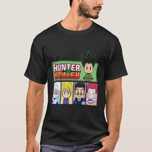 T-shirt Caractères Hunter X Hunter Chibi (Devant)