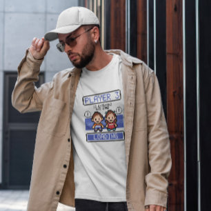 T-shirt Caractères Pixel Art Jeu