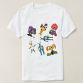 T-shirt Caractères Walten Files (Design devant)