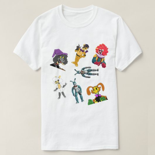 T-shirt Caractères Walten Files (Design devant)