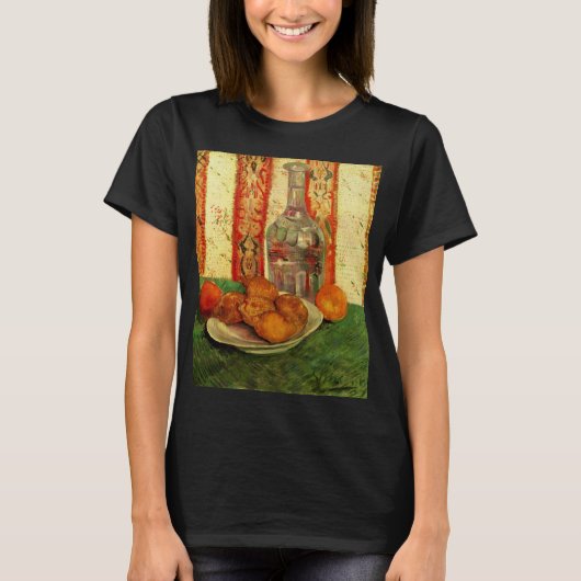T-shirt Carafe de Still Life et citrons de Vincent van Gog (Devant)