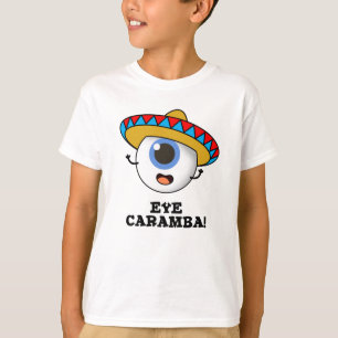 T-shirt Caramba de l'oeil amusant pistolet mexicain