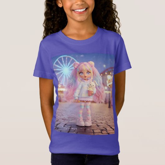 T-Shirt Caramel Popcorn (Devant)