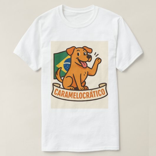 T-shirt Caramelocratico Camiseta (Design devant)