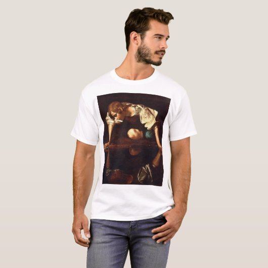 T-shirt CARAVAGGIO - Narcisse 1598 (Devant entier)
