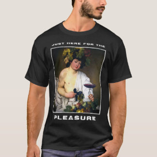 T-shirt Caravaggio Peinture Bacchus pour un hédoniste