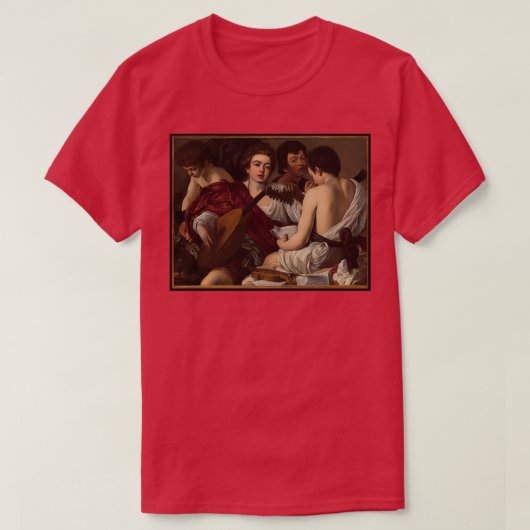T-shirt Caravaggio The Musicians BigArt (Design devant)